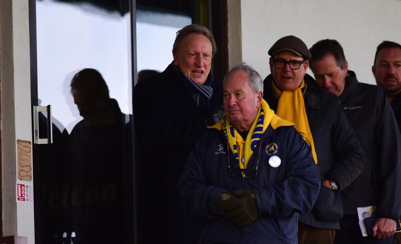 Neil Warnock at Plainmoor