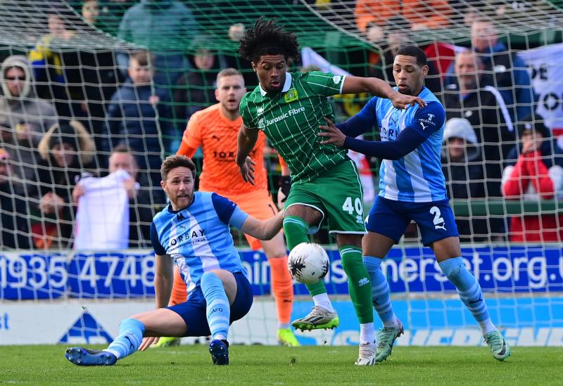 Yeovil v Torquay. Pic from PPAUK