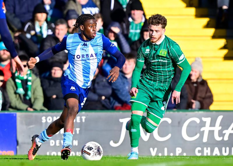 Ethon Archer at Yeovil. Pic from PPAUK