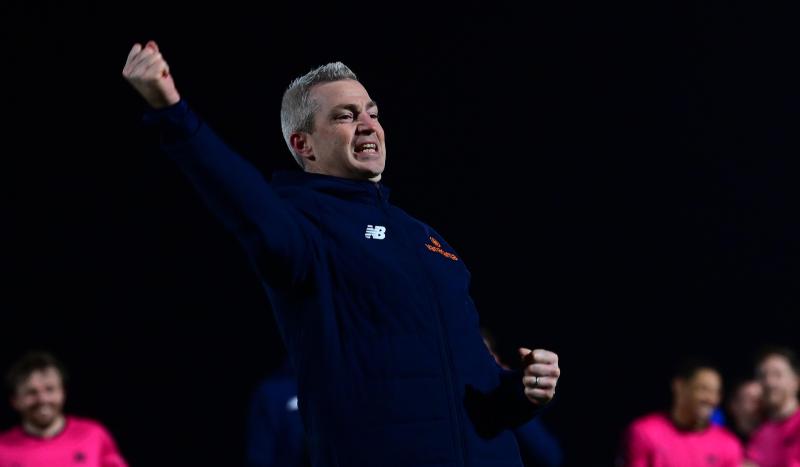 Joy for Aaron Downes. Pic from PPAUK