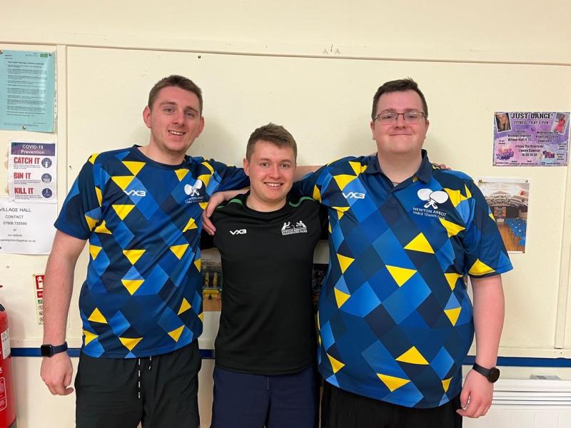 Challenge Cup Winners, NA Parrots – Rhys Lush, Ben Hoare, Dan Webster-Hall