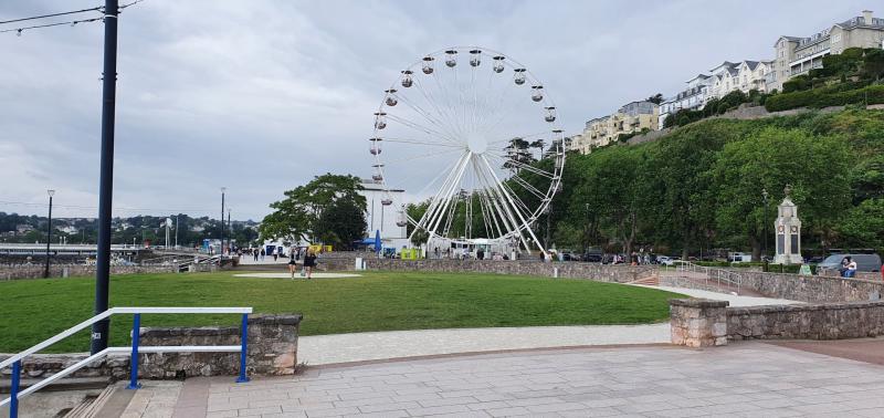 Torquay seafront wheel Pic Guy Henderson