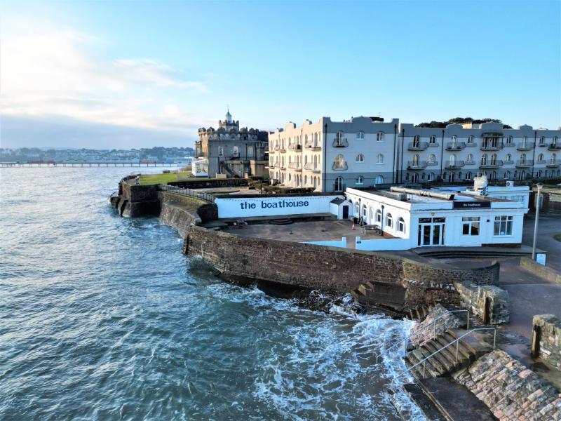 Perfect setting - the Boathouse