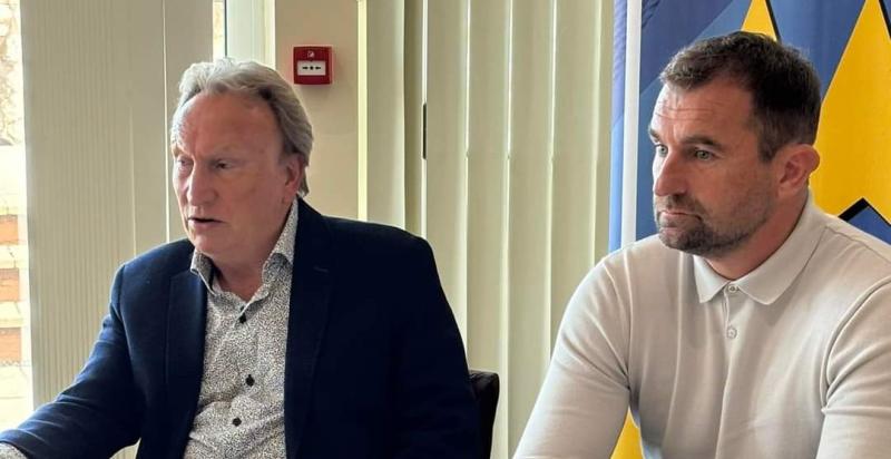 Neil Warnock and Paul Wotton