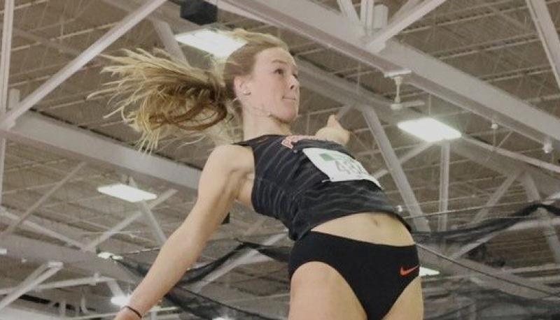 Georgie at Harvard competing in the recent Ivy League champs
