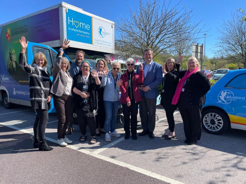 Torbay care team hosts interactive dementia experience for community