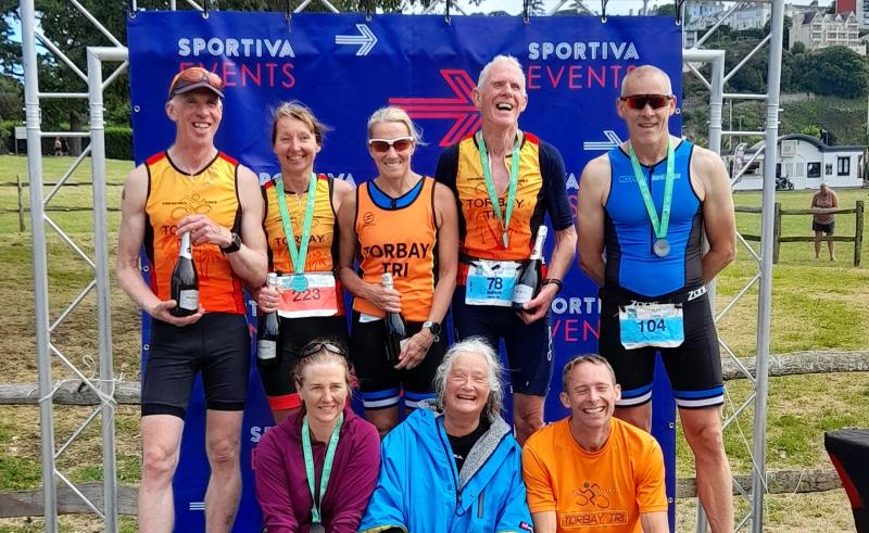 Torbay Tri Club enjoyed lots of success at the English Riviera Triathlon
