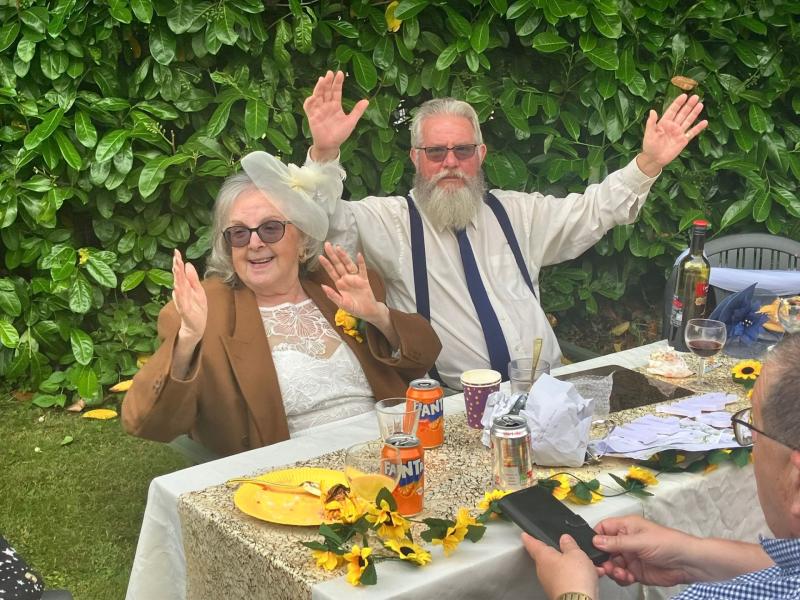 Torquay couple has inspiring wedding rerun after 50 years of love