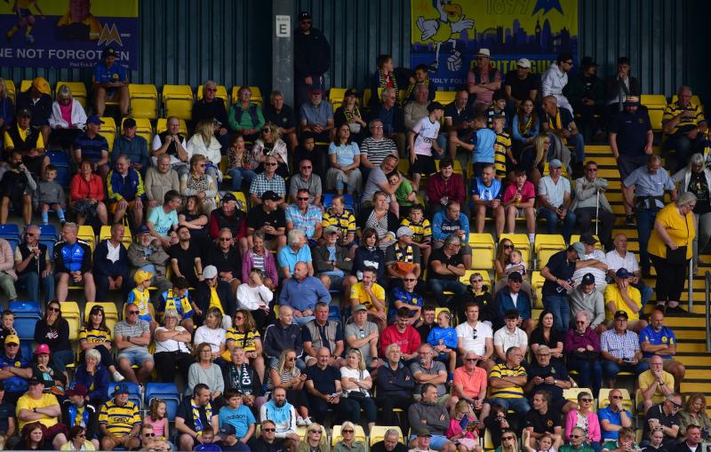 Big crowd at Plainmoor. Pic from PPAUK