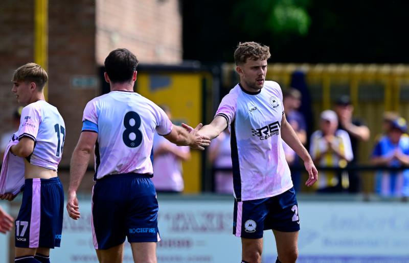 Torquay United win at Tiverton. Pic from PPAUK