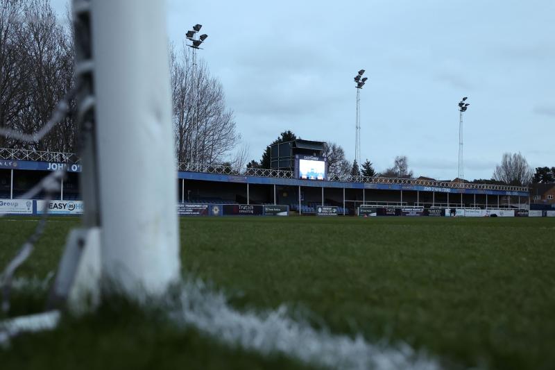 Farnborough the first away trip for Torquay United. Pic from PPAUK