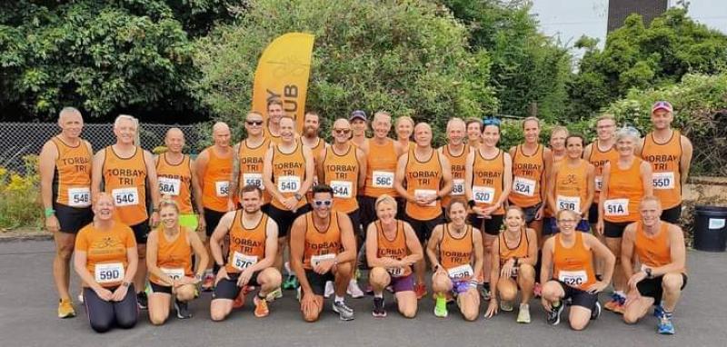 Torbay Tri Club in 3k relay action
