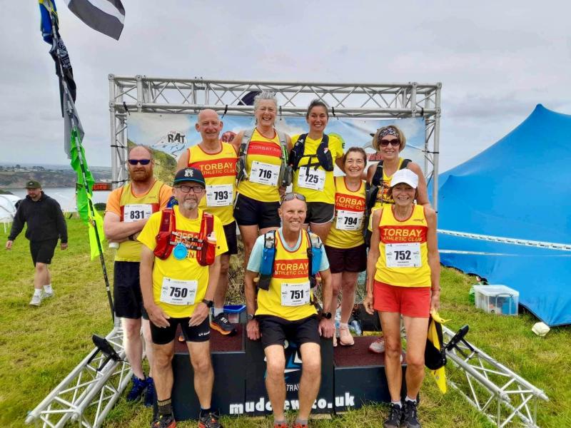 Torbay’s RAT pack rise to the challenge of coast path runs