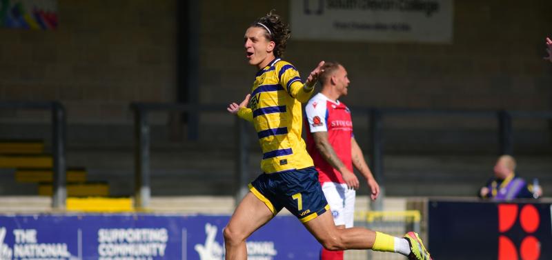 Lirak Hasani celebrates. Pic from PPAUK