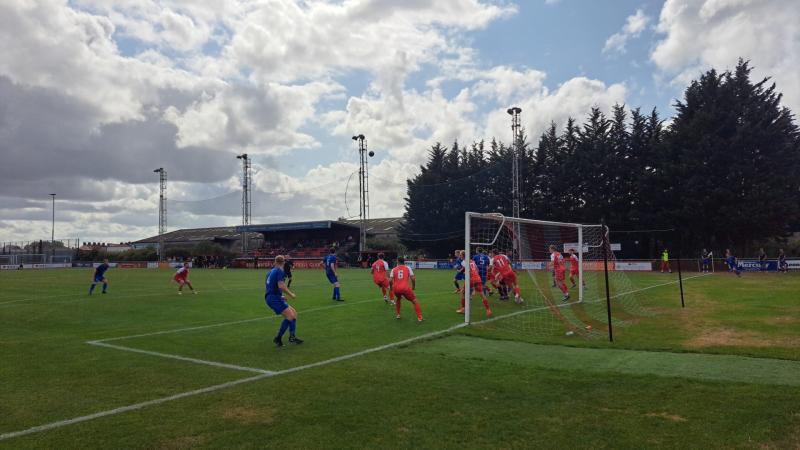Brixham playing at Bridgwater