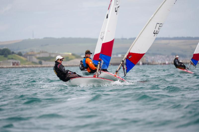 Paignton sailors at Topper Nationals