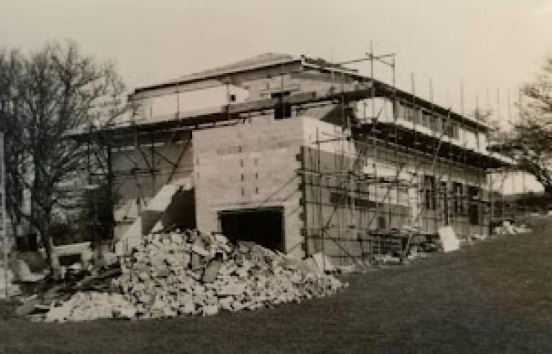 The original Babbacombe CC pavilion built in the 1970s
