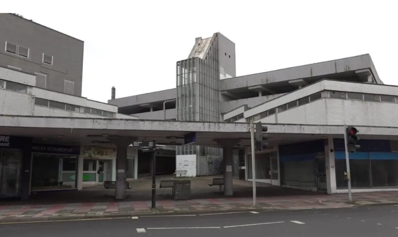 The former Crossways shopping centre in Paignton