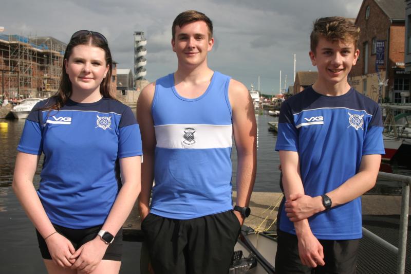 Torquay trio Sophie Evans, Harrison Green, William Jackson-Heritage