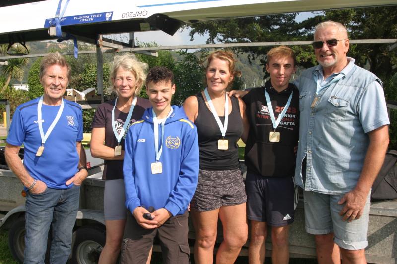 Paignton's squad at the Head of the Dart