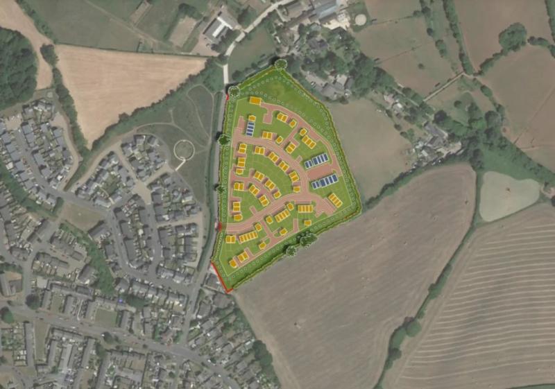 New proposal for 90 homes on outskirt of Newton Abbot