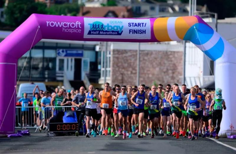 Flashback to the 2022 Torbay Half Marathon Pic Phil Mingo PPAUK