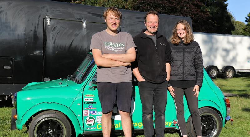 Luke, Simon and Polly Ashley - Wiscombe MG CC 2024
