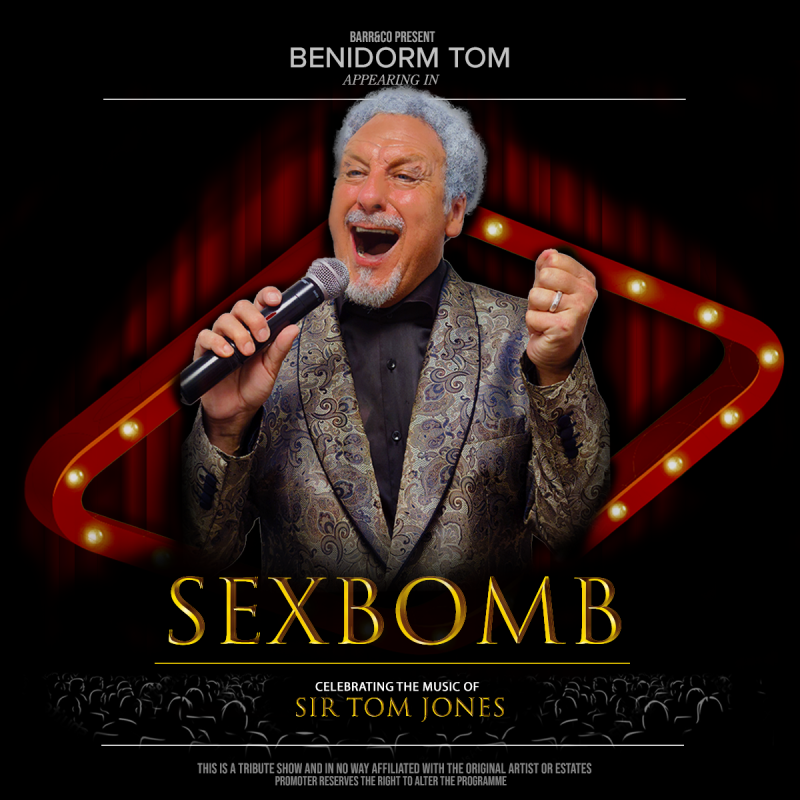 Sir Tom Jones to perform at the Babbacombe