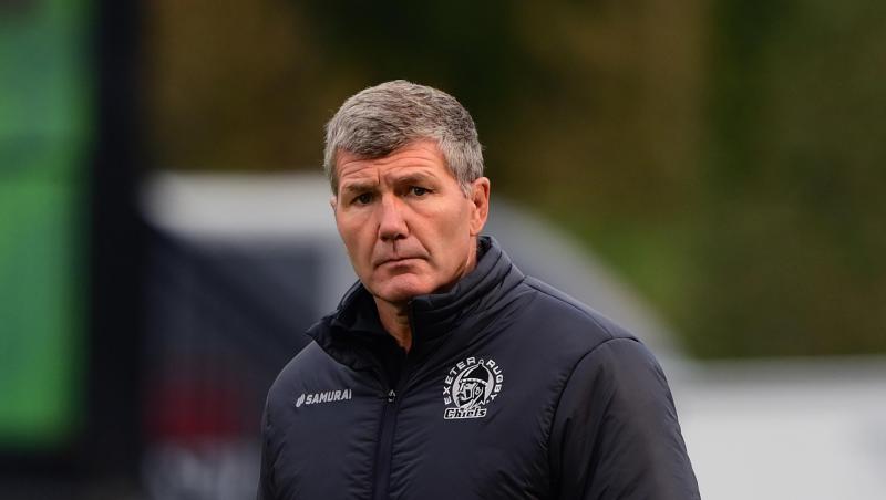 Exeter Chiefs boss Rob Baxter. Pic from PPAUK