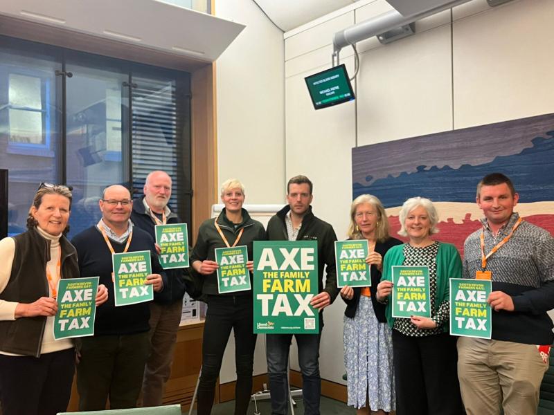 Devon MP rallies behind farmers against farm inheritance tax