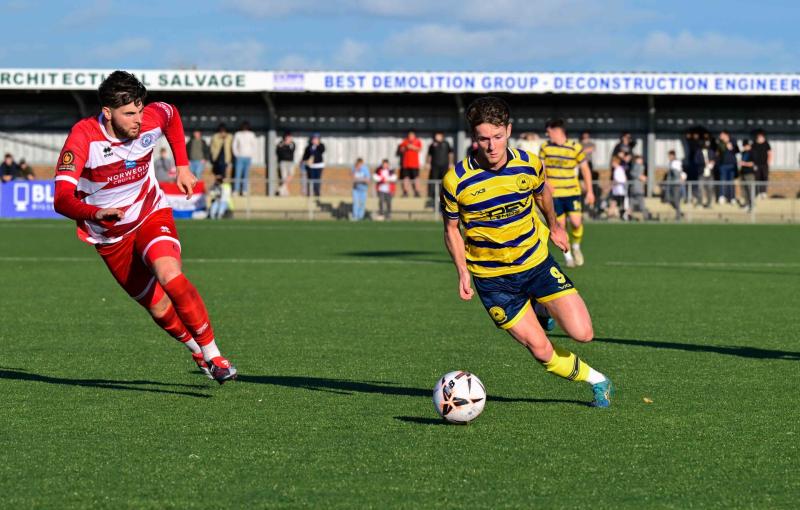 Torquay United forward Ben Seymour. Pic from PPAUK