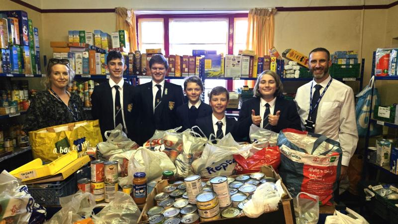 Community helps food bank after burglaries