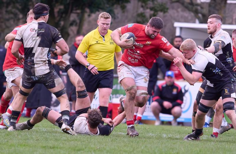 Barnstaple Chiefs v Brixham. Pic from Bob Collins