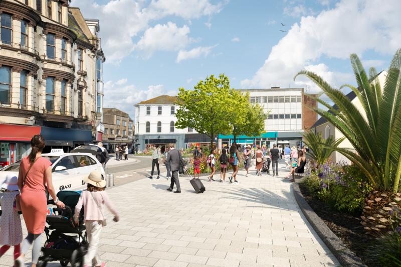 Council unveils 'new-look' Paignton after multi-million-pound transformation