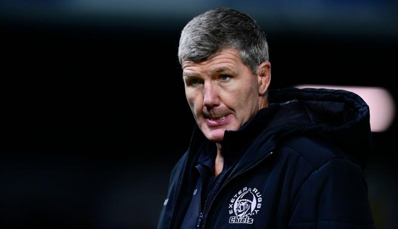 Rob Baxter under pressure. Pic from PPAUK