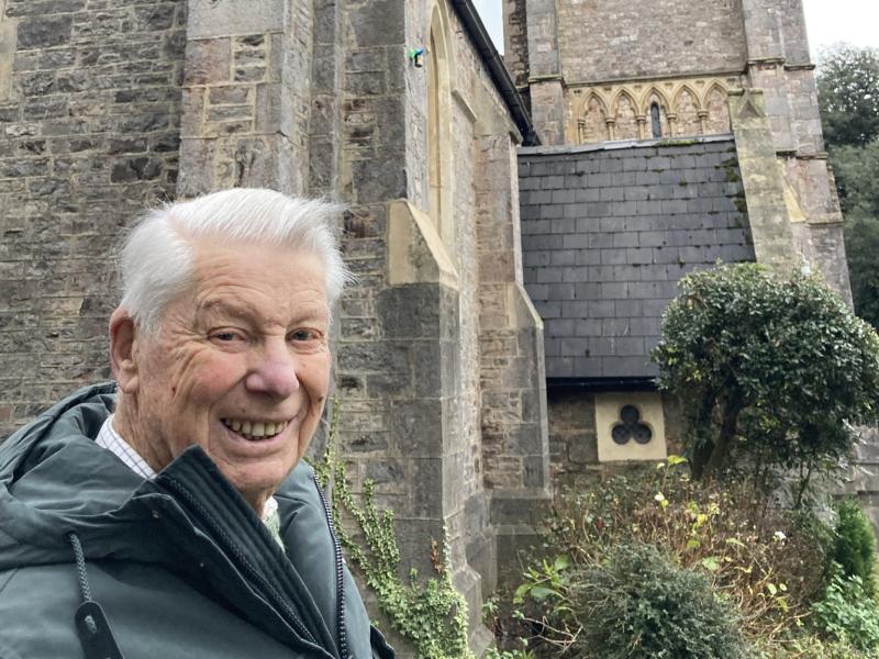 94-year-old bell ringer honoured for 70 years of Devon ringing 
