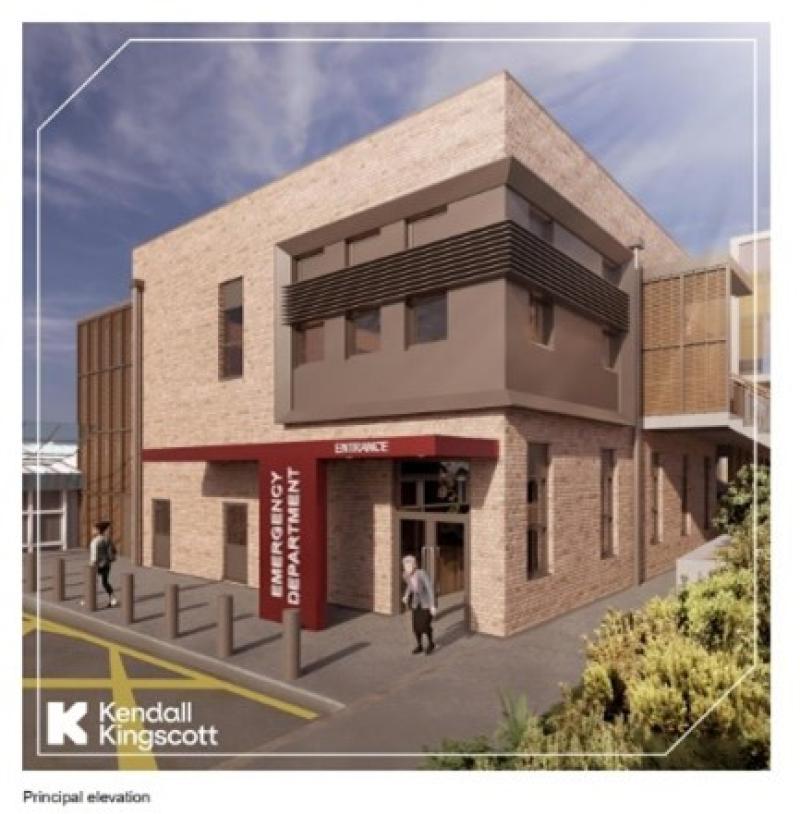 How Torbay Hospital's new A&E may look Artist's impression Kendall Kingscott