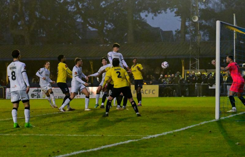 Jay Foulston denied by offside decision. Pic from PPAUK