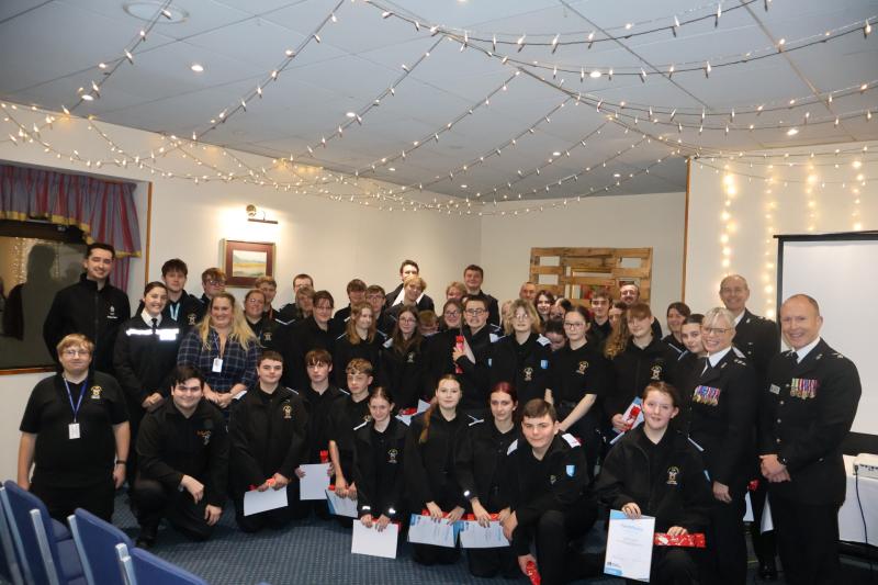 Chief Supt Roy Linden and the police volunteer 'Specials'