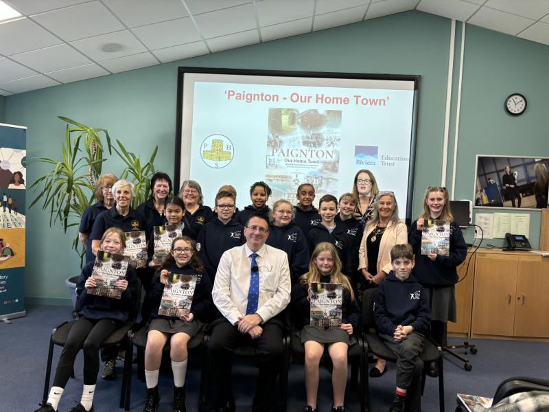 Generations unite for "legacy" Paignton history book