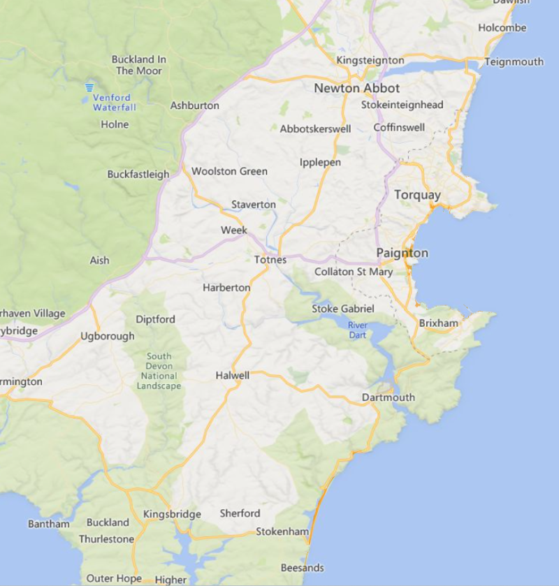 Environment Agency flood alert map