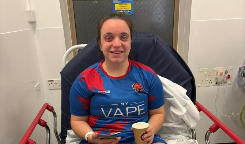 Injured Rachel Fleming