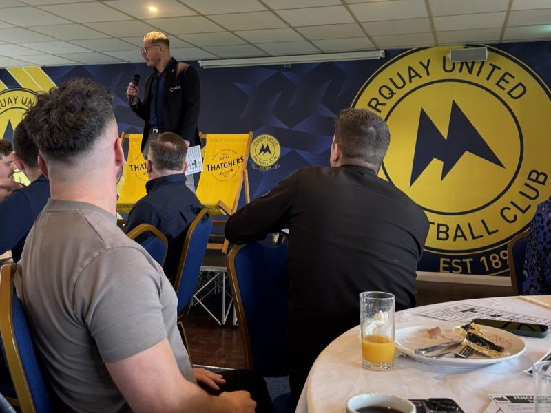 Torquay United flying highh for promotion push