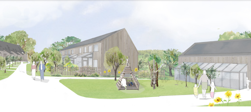 Green light for eco homes outside Totnes
