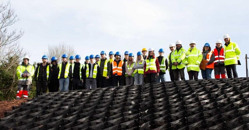 Students from Exeter College, Image: Exeter City Council