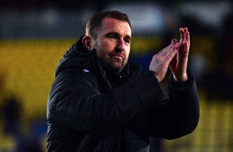 Torquay United manager Paul Wotton. Pic from PPAUK