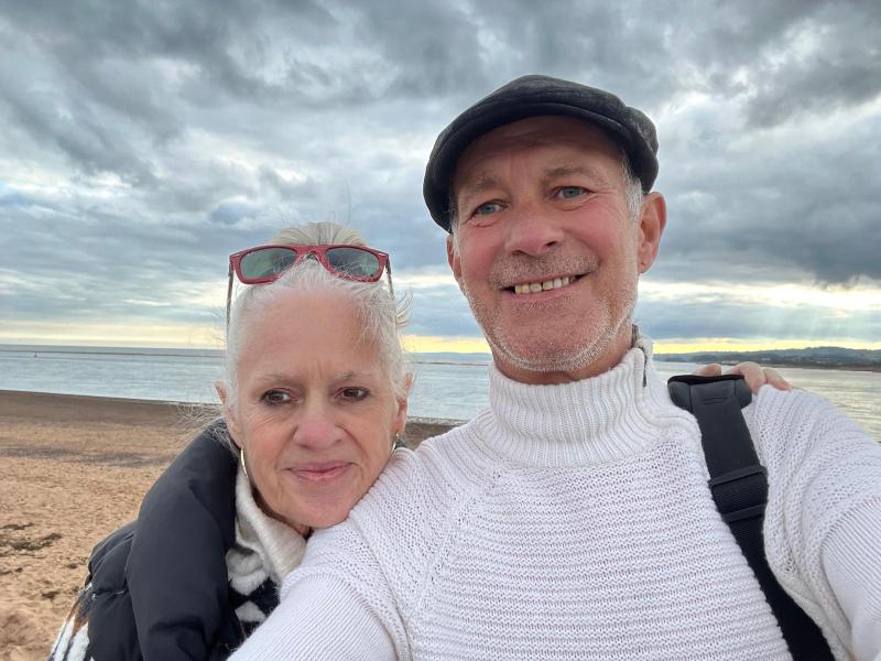 David Gledhill and late wife Carole