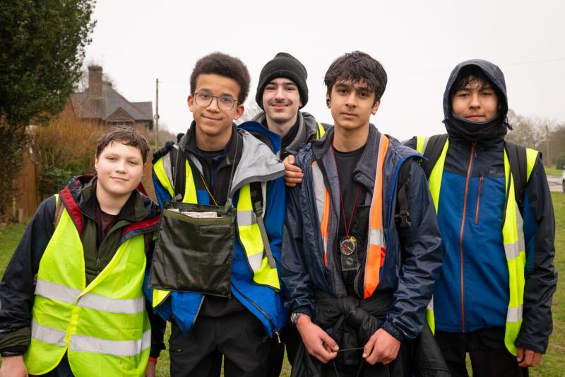 Torquay scouts in  hike challenge 