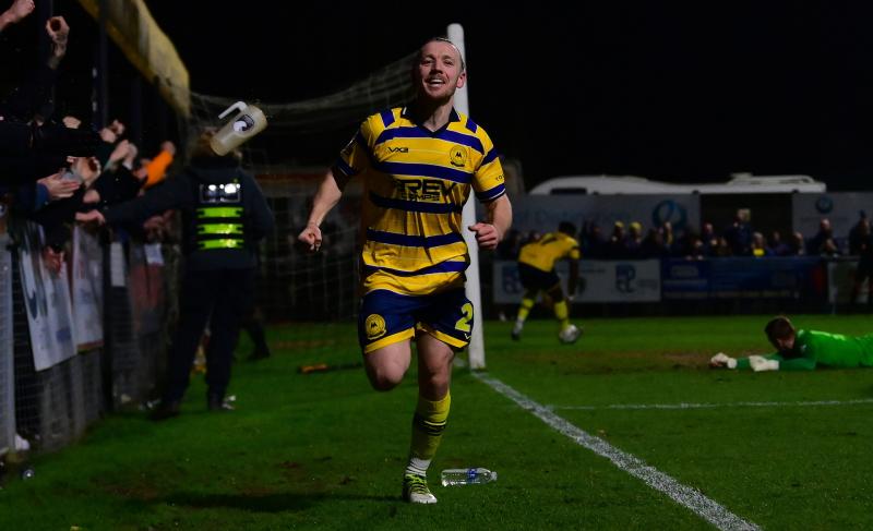 Matt Jay levels for Torquay. Pic from PPAUK