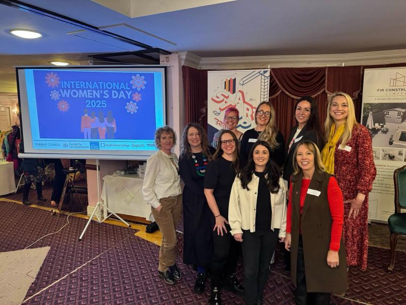 Torbay businesswomen celebrated this International Women's Day